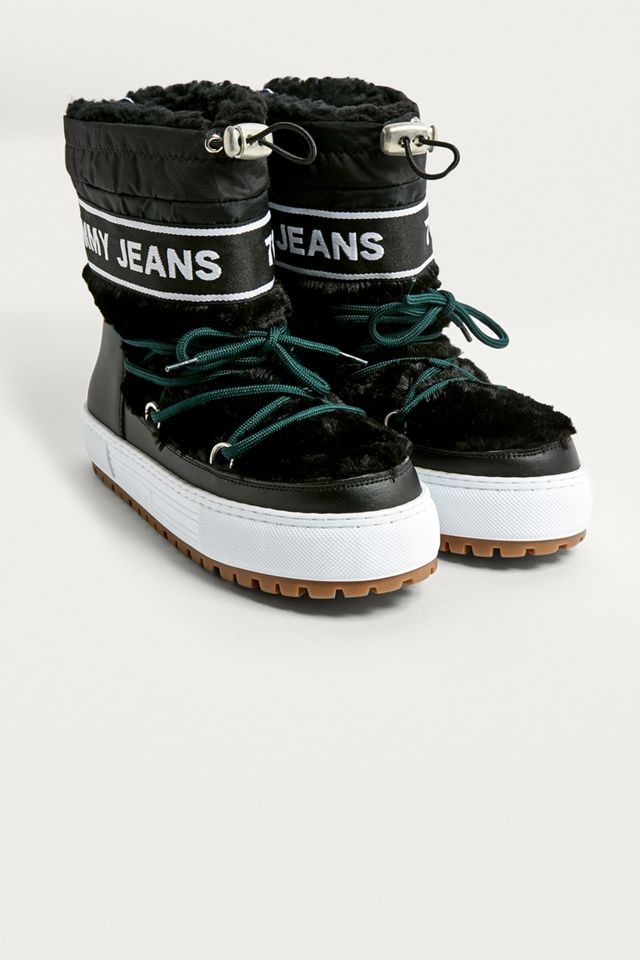 Tommy Jeans - Bottes de ski en fourrure #1