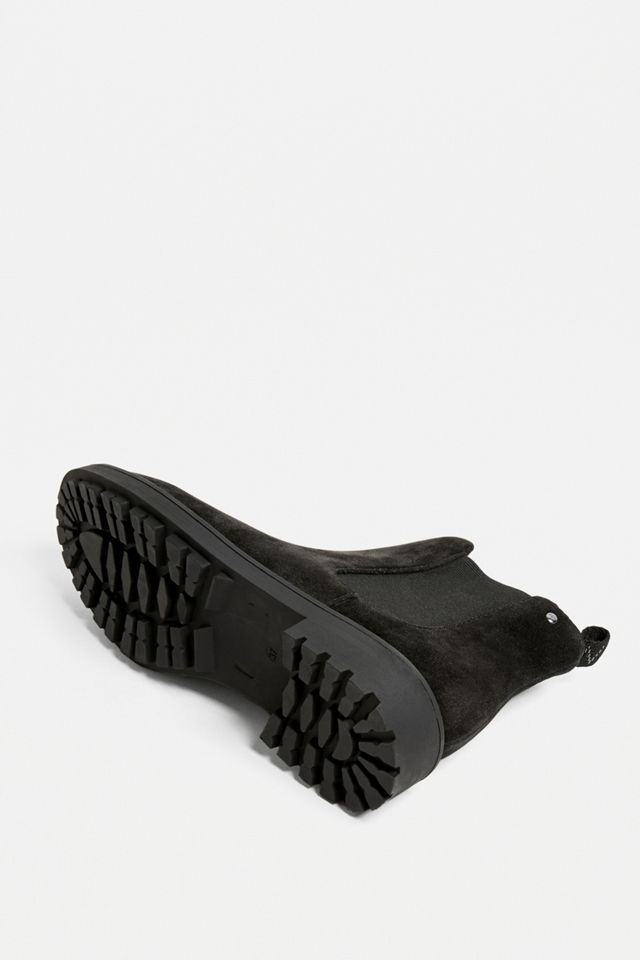 Matt & Nat Black Vegan Suede Chelsea Boots #3