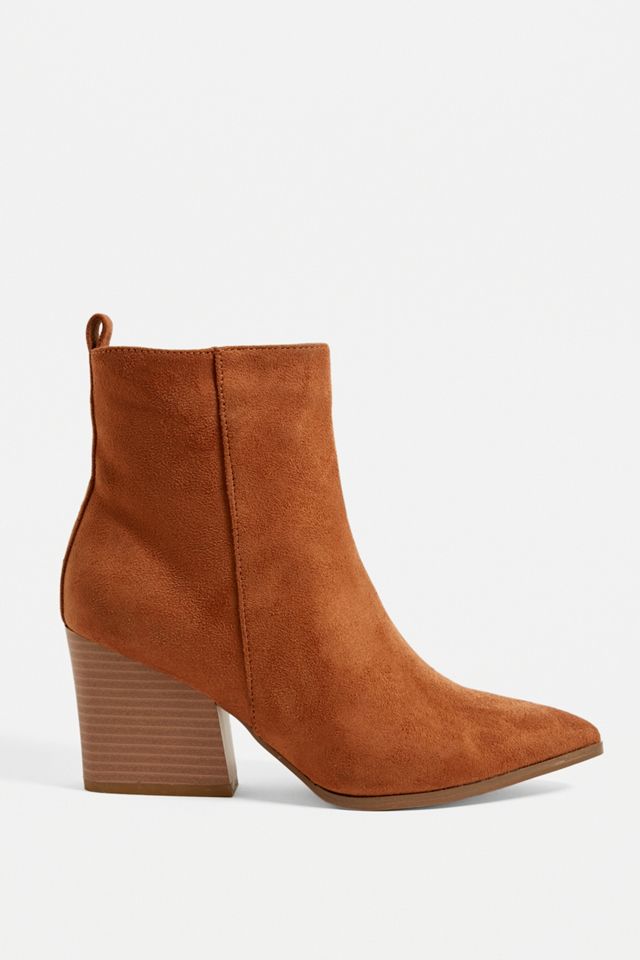 Matt & Nat - Bottines Ming cuivrées imitation daim #3