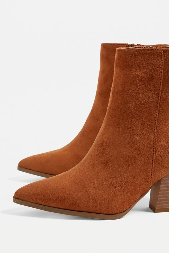 Matt & Nat - Bottines Ming cuivrées imitation daim #4