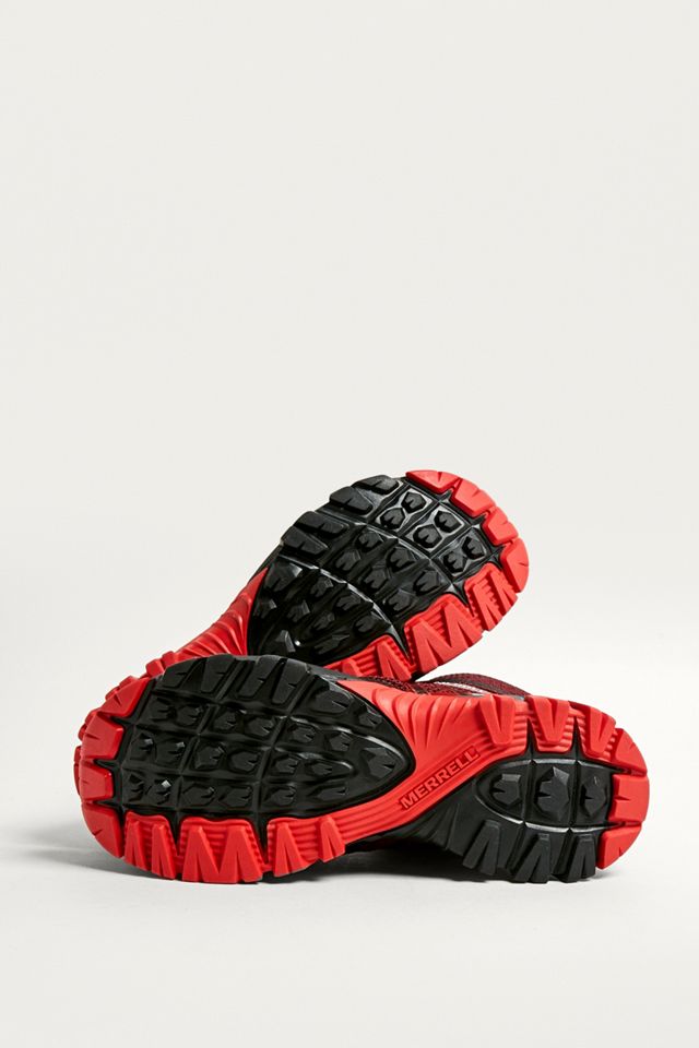 Merrell MQM Flex Mid Red Waterproof Hiking Boots | Urban Outfitters UK