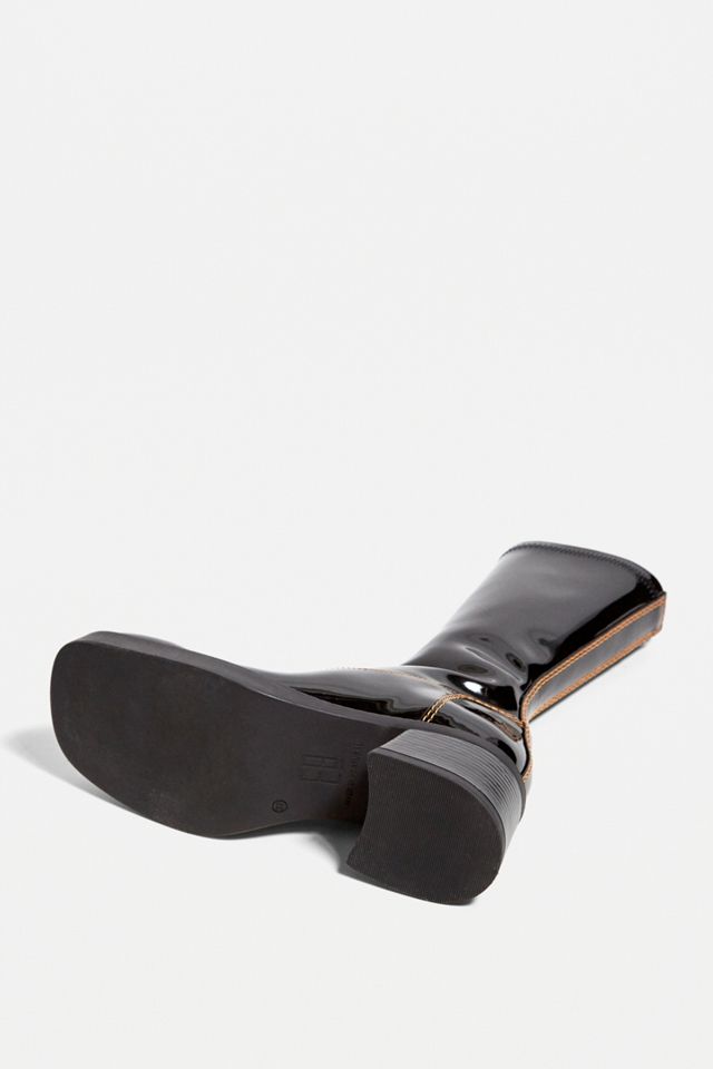 E8 By Miista Vero Stivali Patent Black #4
