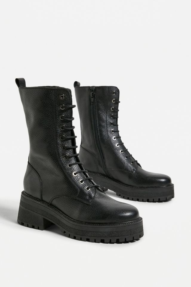 UO Babs Chunky Lace-Up Boots | Urban Outfitters UK