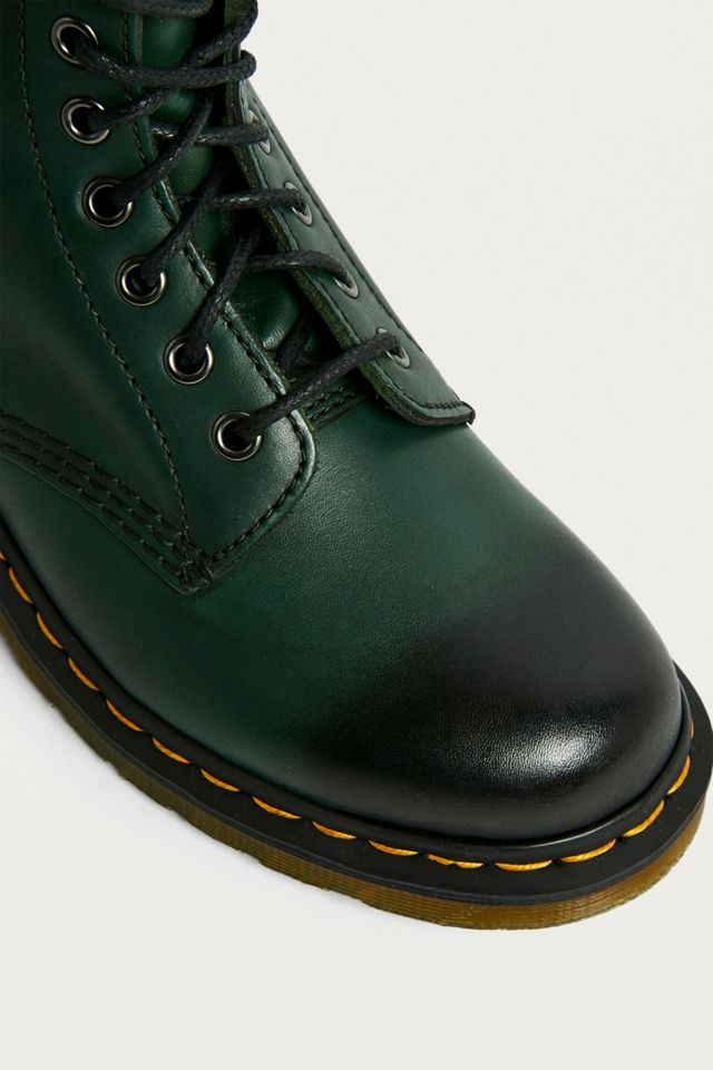 Dr. Martens 1460 Pascal Green 8-Eyelet Leather Boots #2