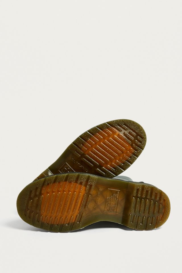 Dr. Martens 1460 Pascal Green 8-Eyelet Leather Boots #3