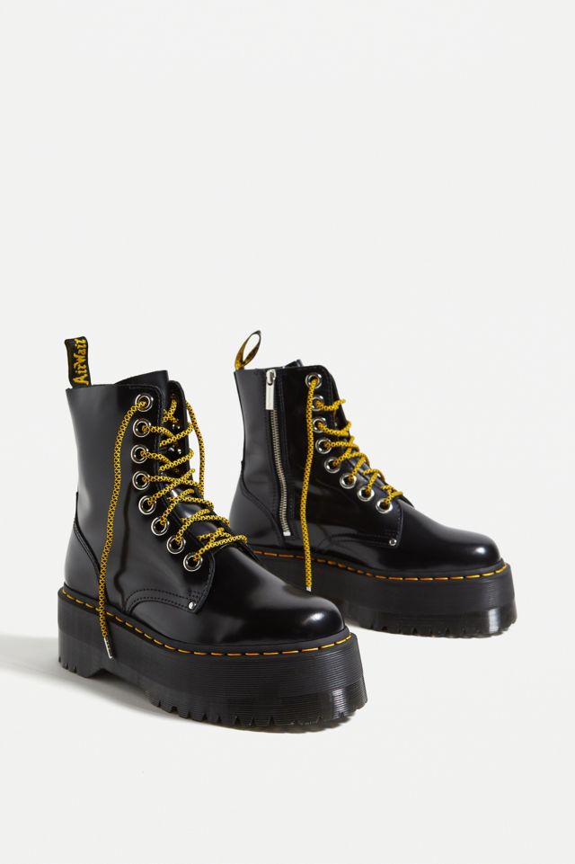 Chunky platform hot sale doc martens