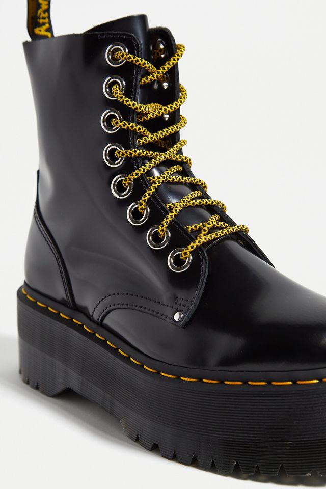 Dr. Martens - Bottes à semelle compensée épaisse Jadon #4