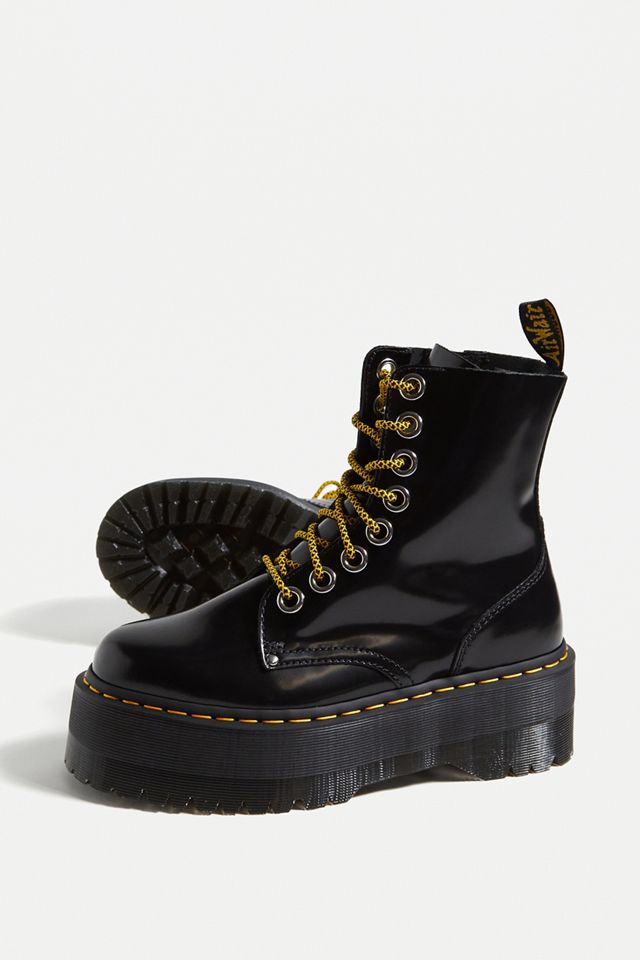 Dr. Martens - Bottes à semelle compensée épaisse Jadon #5