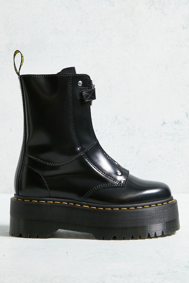 Dr. Martens Jetta HI Max Buttero Leather Platform Boots #3