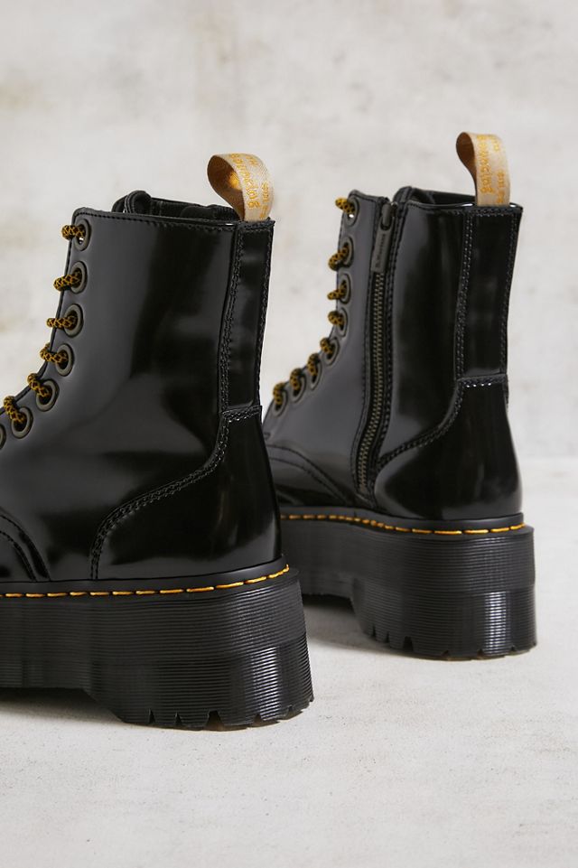 Dr. Martens Vegan Jadon Max Platform Boots #4
