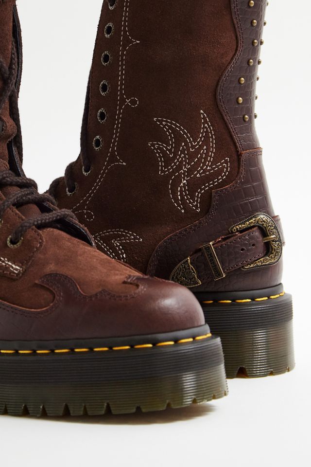 Dr. Martens 1B99 Gothic Americana Leather Mid-Calf Platform Boots #4