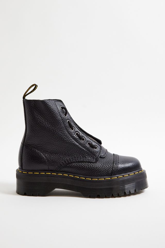 Stivali Dr. Martens Sinclair in Nappa Nera Macinata #2