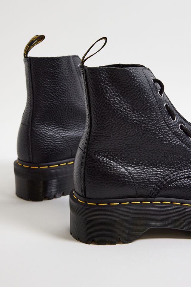 Stivali Dr. Martens Sinclair in Nappa Nera Macinata #3