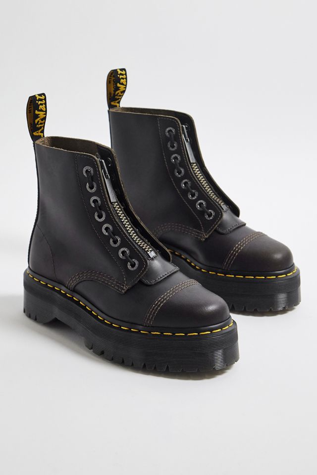 Dr. Martens Brown Orleans Leather Sinclair Boots #1