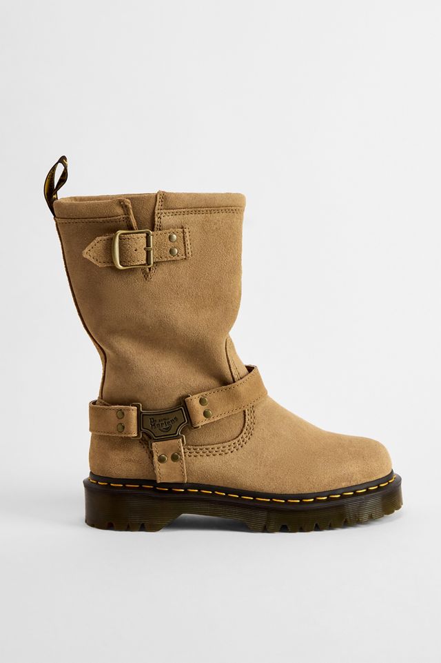 Dr. Martens Anistone HI Suede Biker Boots #2