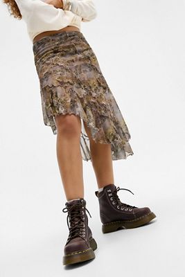Dr. Martens Brown Buzz 8-Eye Boots