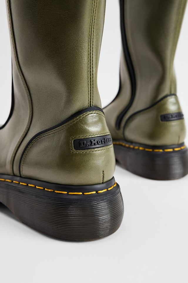 Dr. Martens Khaki Buzz Hi Leather Boots #2