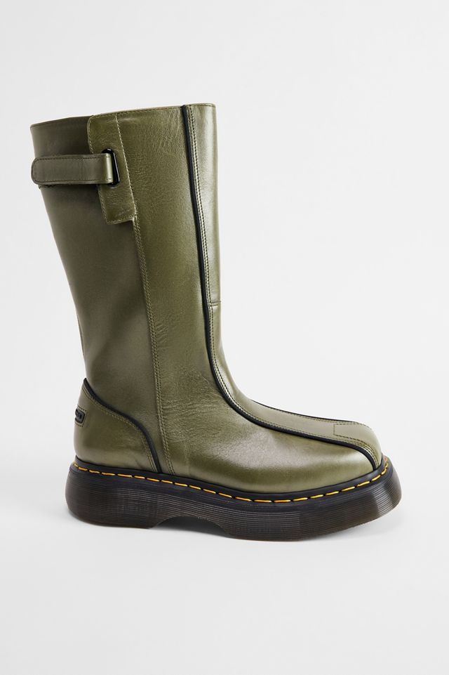 Dr. Martens Khaki Buzz Hi Leather Boots #3