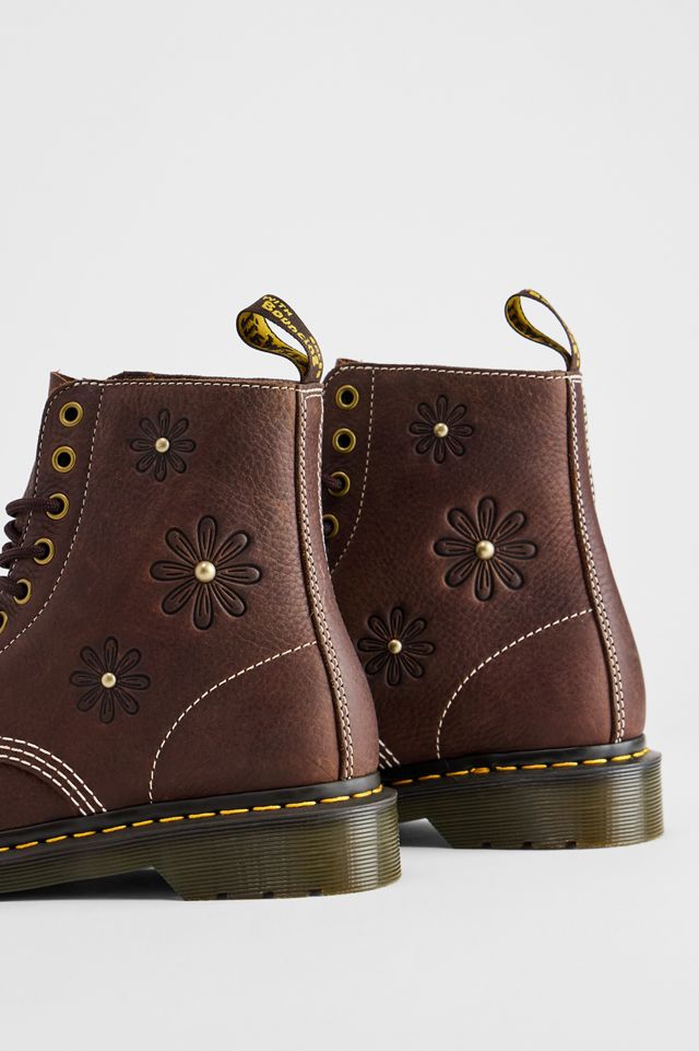 Dr. Martens 1460 Pascal Flower Grizzly Lederstiefel #3