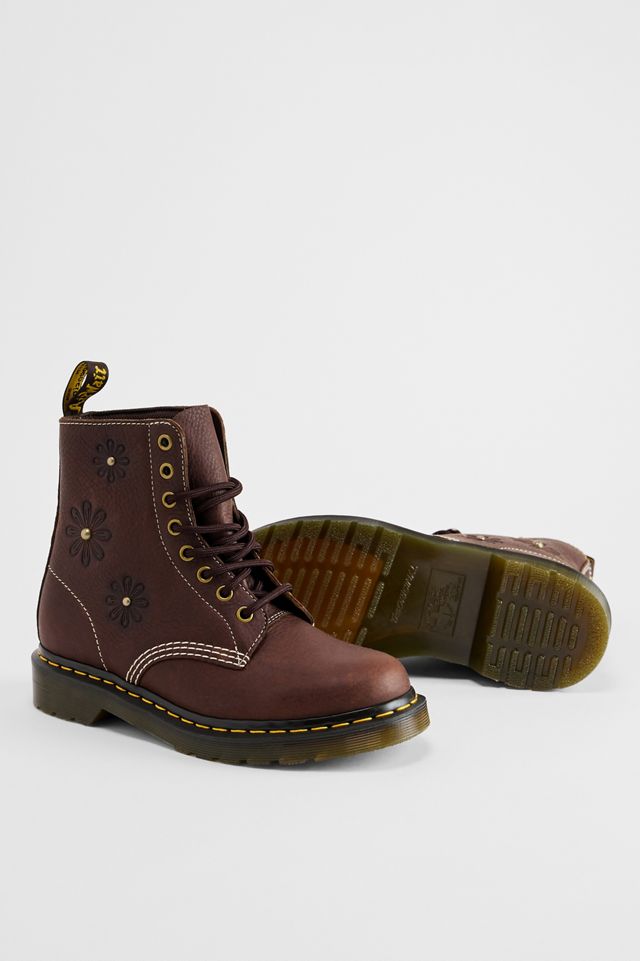 Dr. Martens 1460 Pascal Flower Grizzly Lederstiefel #4