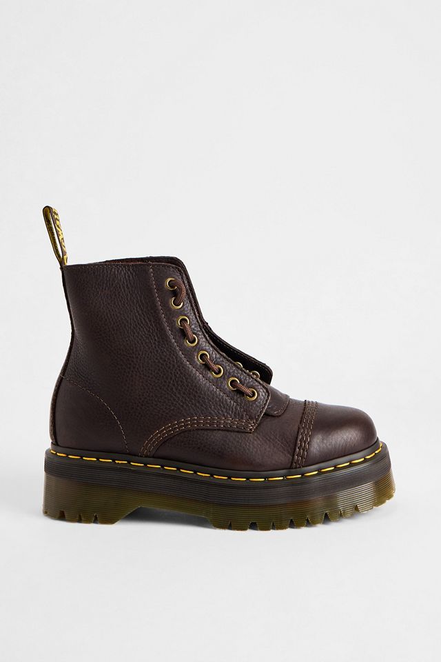 Dr. Martens Dark Brown Sinclair 8-Eye Boots #2