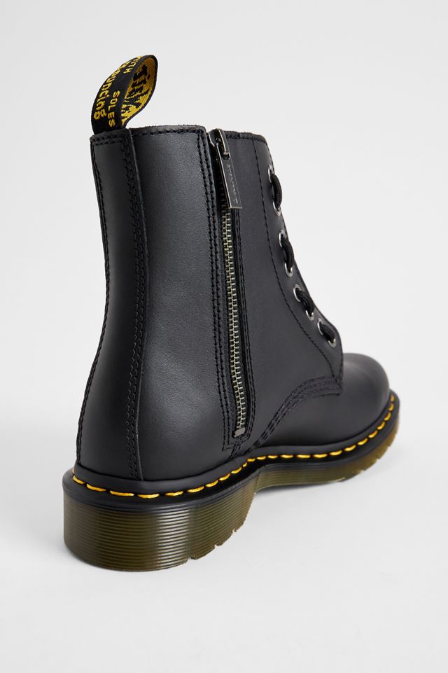 Dr. Martens Schwarze 1460 Pascal Zip Stiefel #1