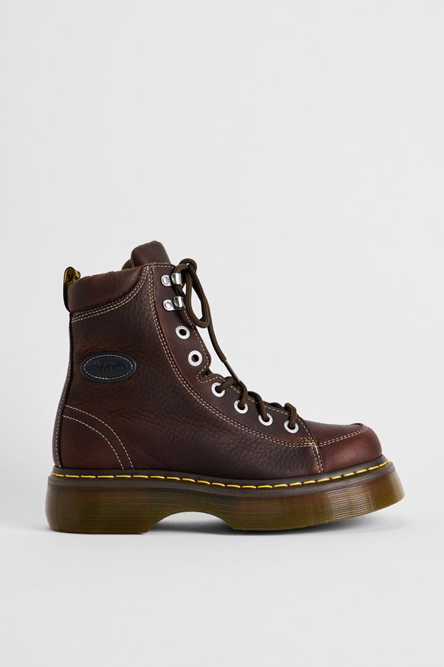 Dr. Martens Braune Buzz 8-Loch Stiefel #3