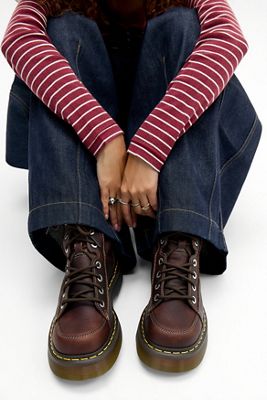 Botas Dr. Martens Buzz Marrones de 8 Ojales