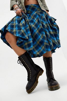 Dr. Martens Brown 1B60 Bex 14-Eye Boots