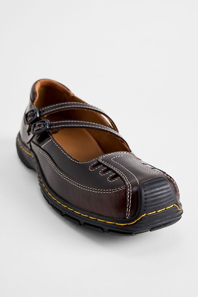 Dr. Martens Brown Aurix Mary Jane Shoes #2