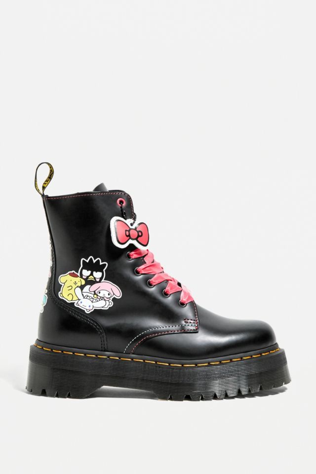 Hello kitty best sale doc martens platform