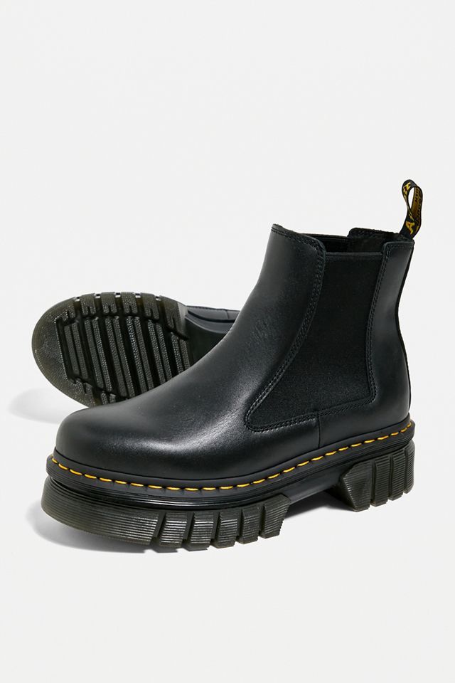 Dr. Martens Black Audrick Platform Chelsea Boots #3