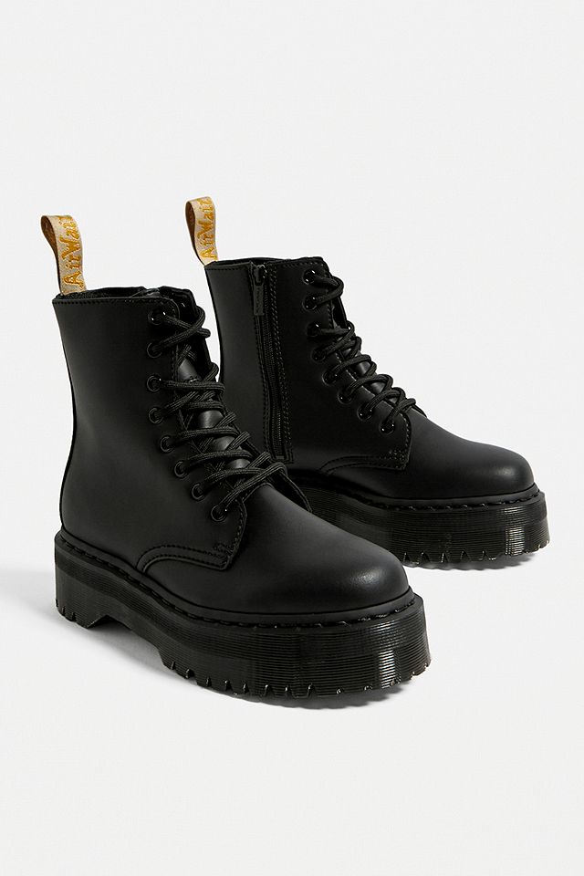 Dr. Martens Jadon Vegan Leather Platform 8-Eye Boot | Urban Outfitters UK