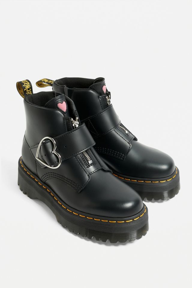 Dr martens heart buckle best sale