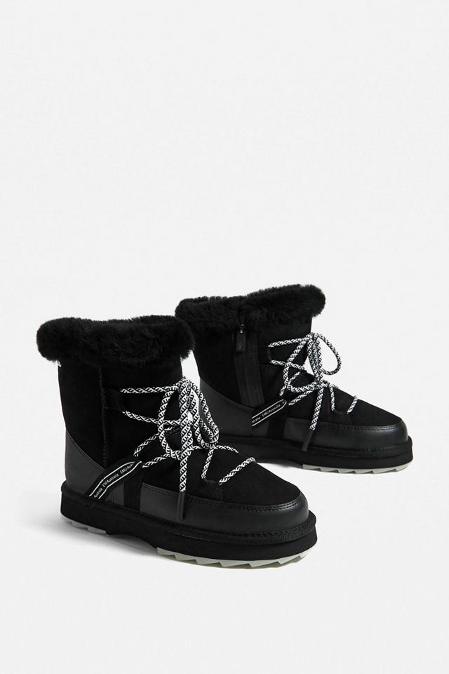 EMU Australia Blurred Black Snow Boots #1