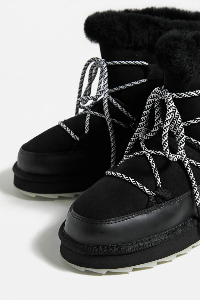 EMU Australia Blurred Black Snow Boots #3