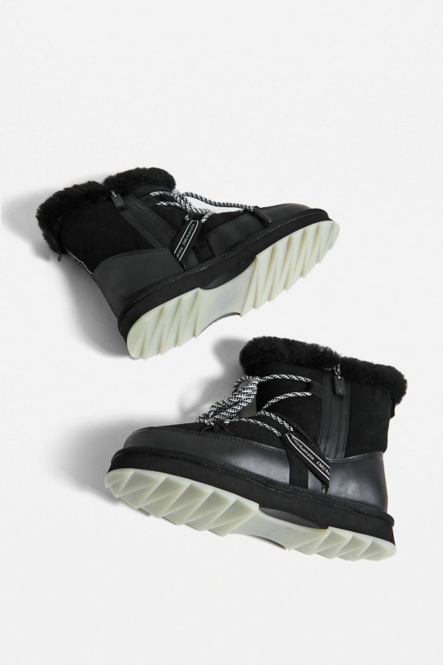 EMU Australia Blurred Black Snow Boots #5