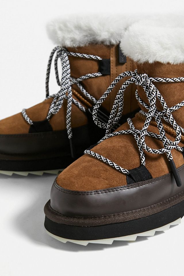 EMU Australia Botas de nieve castaña borrosas #2