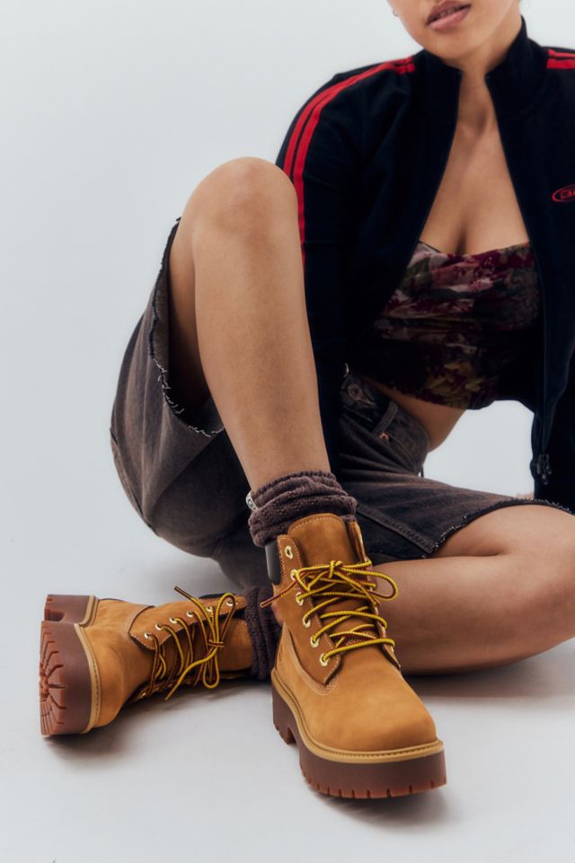 Platform timberland on sale style boots