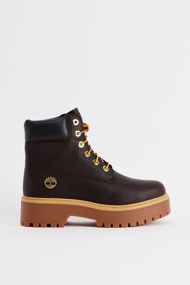 Timberland Brown Stone Street 6" Boots #3