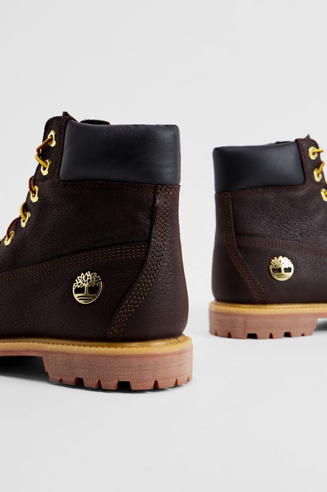 Timberland Dark Brown Premium 6 Inch Boots #4