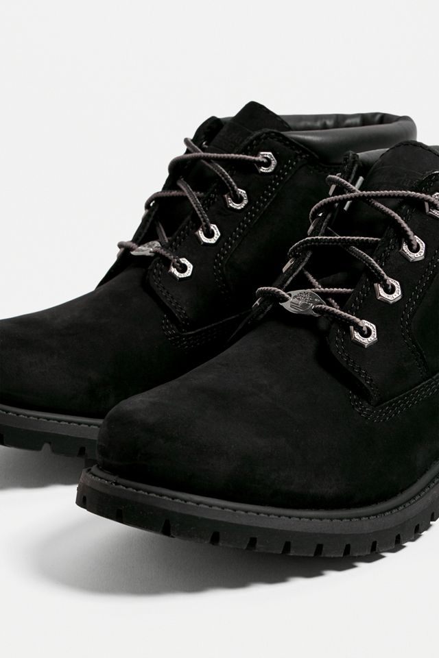 timberland black heritage lite nellie boots