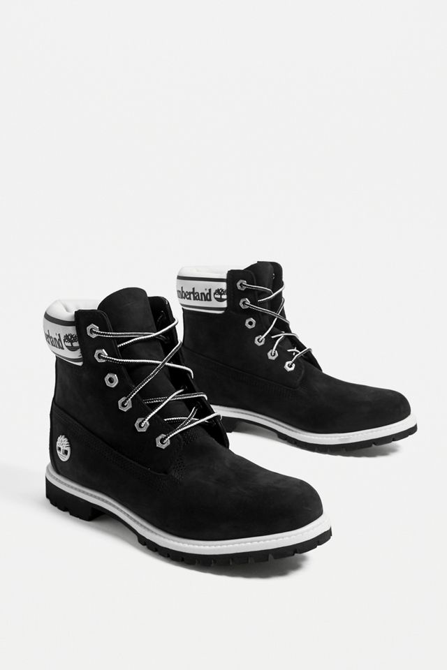 Timberland - Bottes à lacets noires avec logo #2