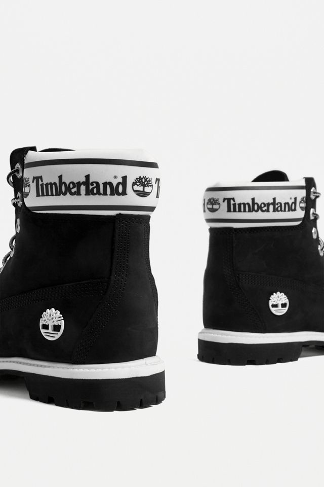Timberland - Bottes à lacets noires avec logo #4