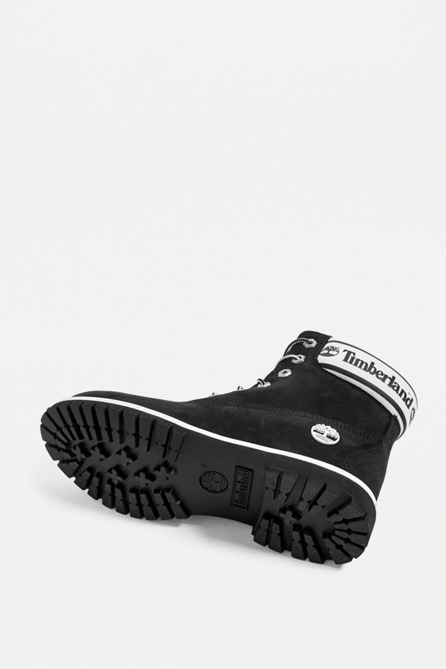 Timberland - Bottes à lacets noires avec logo #5