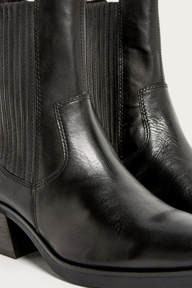 Vagabond Simone Black Leather Cowboy Boots #2