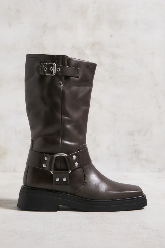 Vagabond Botas altas marrones Eyra con hebilla de punta cuadrada #5