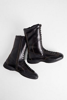 Stivali Stringati Vagabond Black Sky