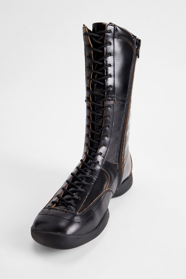 Vagabond Black Sky Lace Up Boots #1