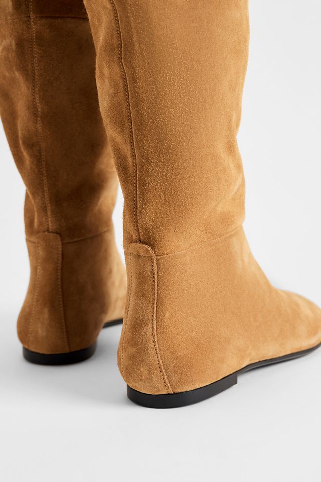 Vagabond Tan Aleya Suede Knee High Boots #3